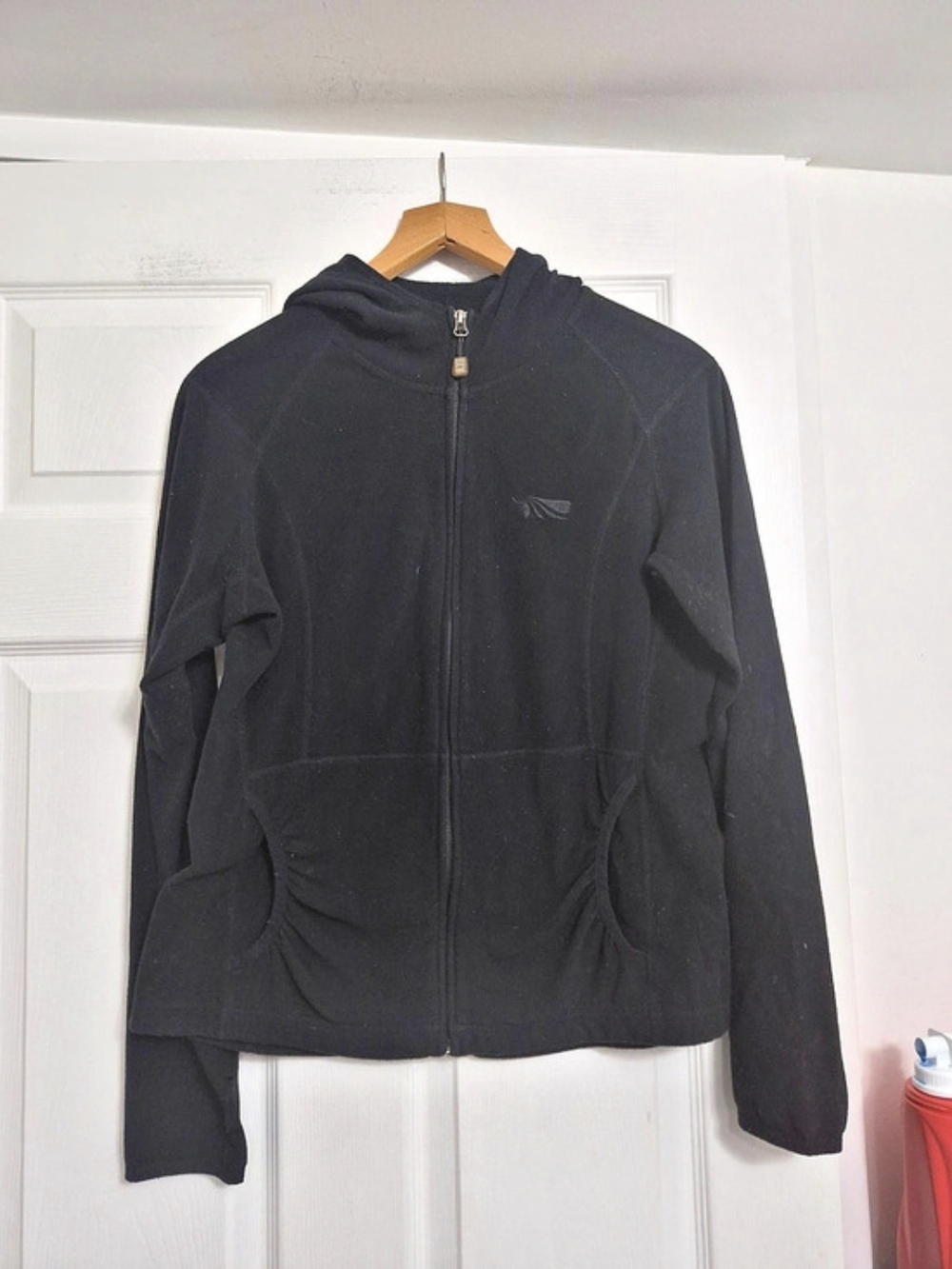 Black Fleece Full-Zip Hoodie Size Large